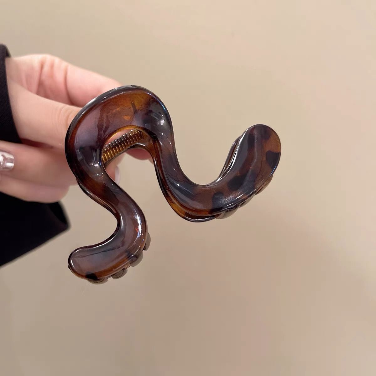 5 # Leopard print coffee 7.8cm