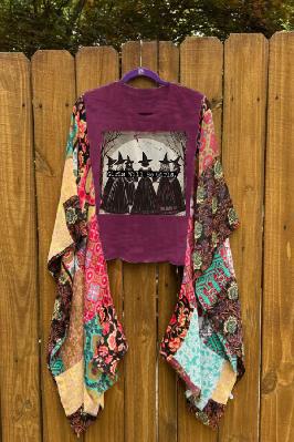 Stylish Oversized Graphic Tunic Top