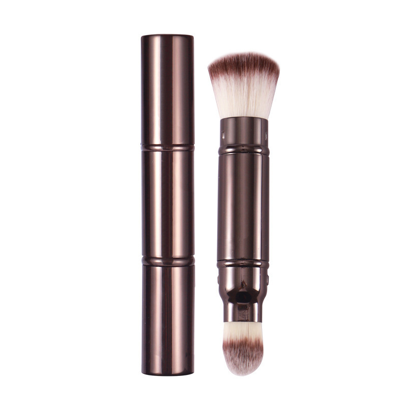 Angled flat head foundation brush