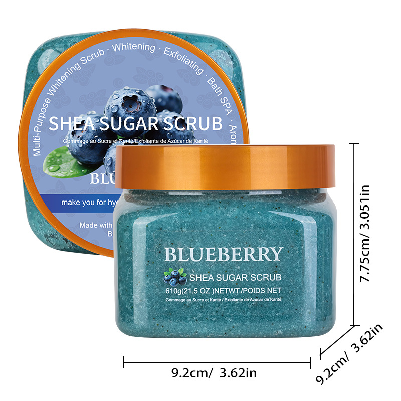 Blueberry scrub 610g [packing quantity: 36pcs/ctn]