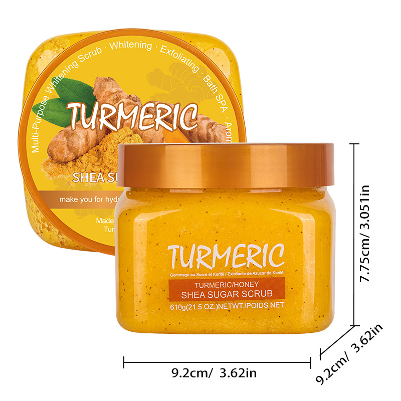 Turmeric scrub 610g [packing quantity: 36pcs/ctn]